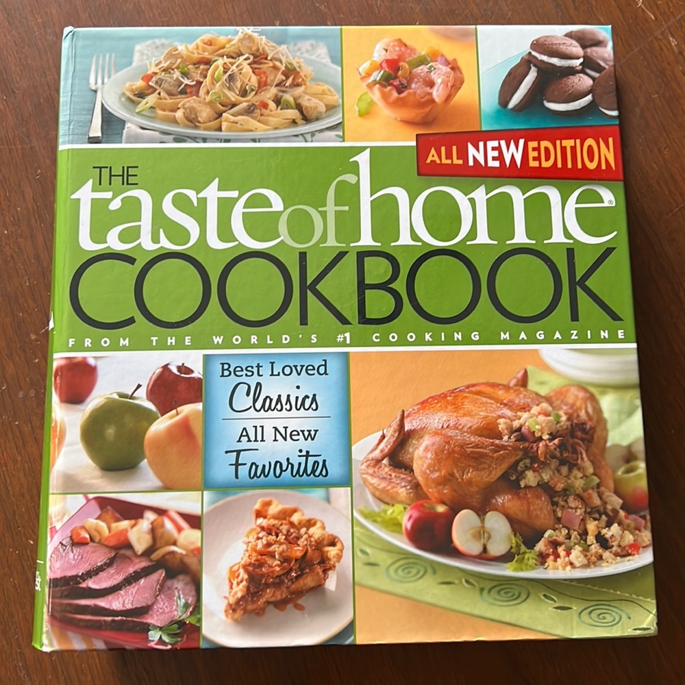 The Taste of Home Cookbook.